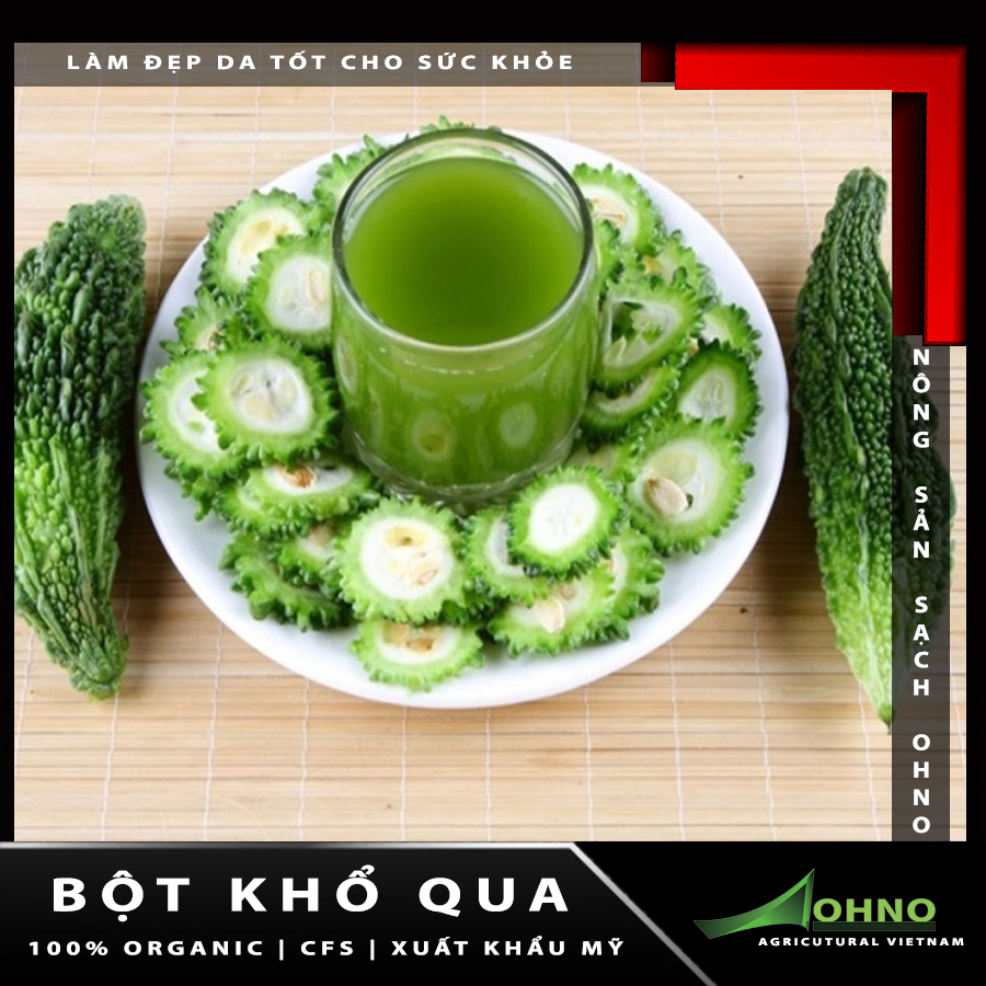 [HCM]BỘT KHỔ QUA RỪNG 100GR NGUYÊN CHẤT- OHNO – SẠCH 100%