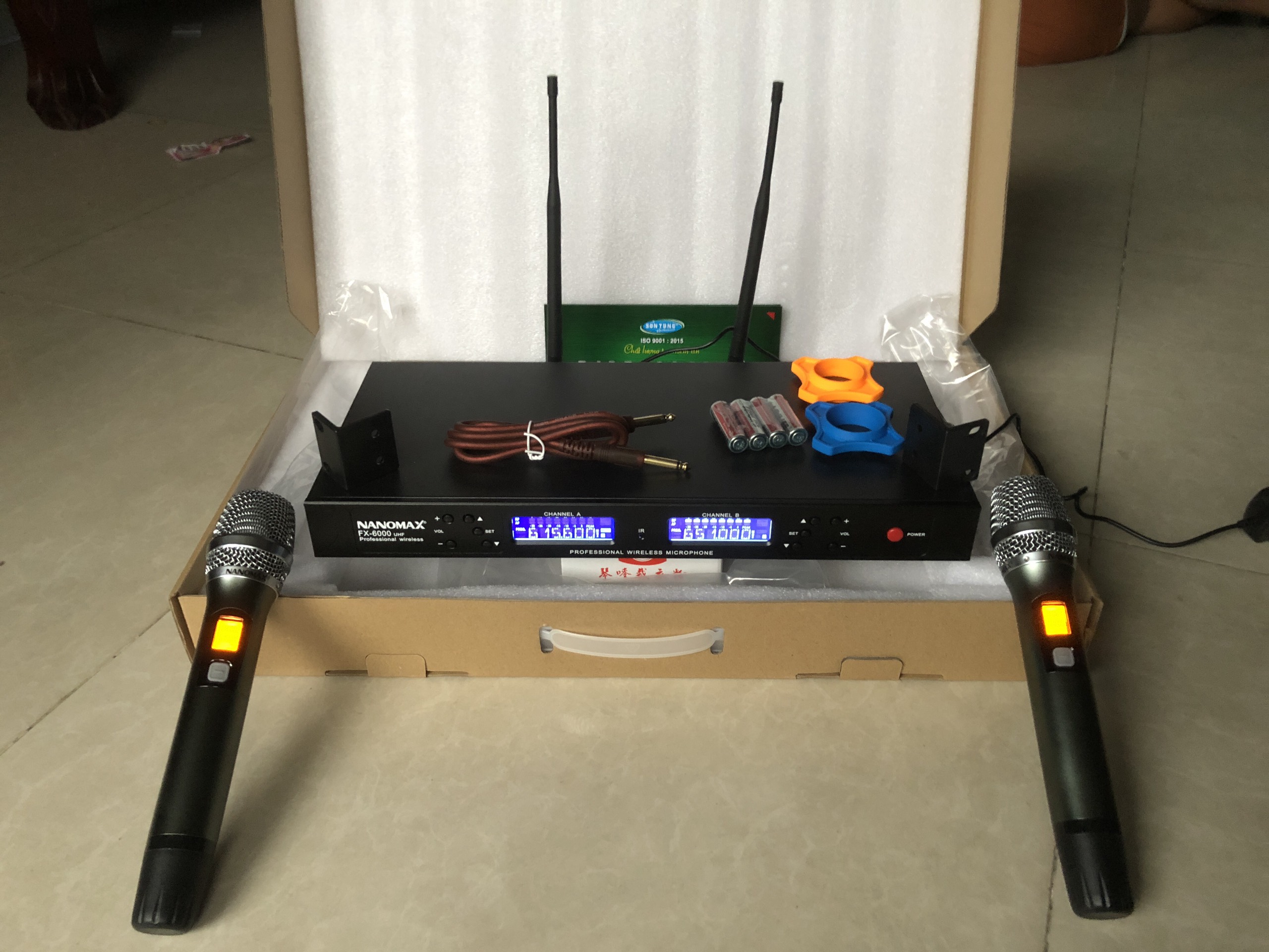 Micro chính hãng Nanomax FX-6000 UHF siêu hay