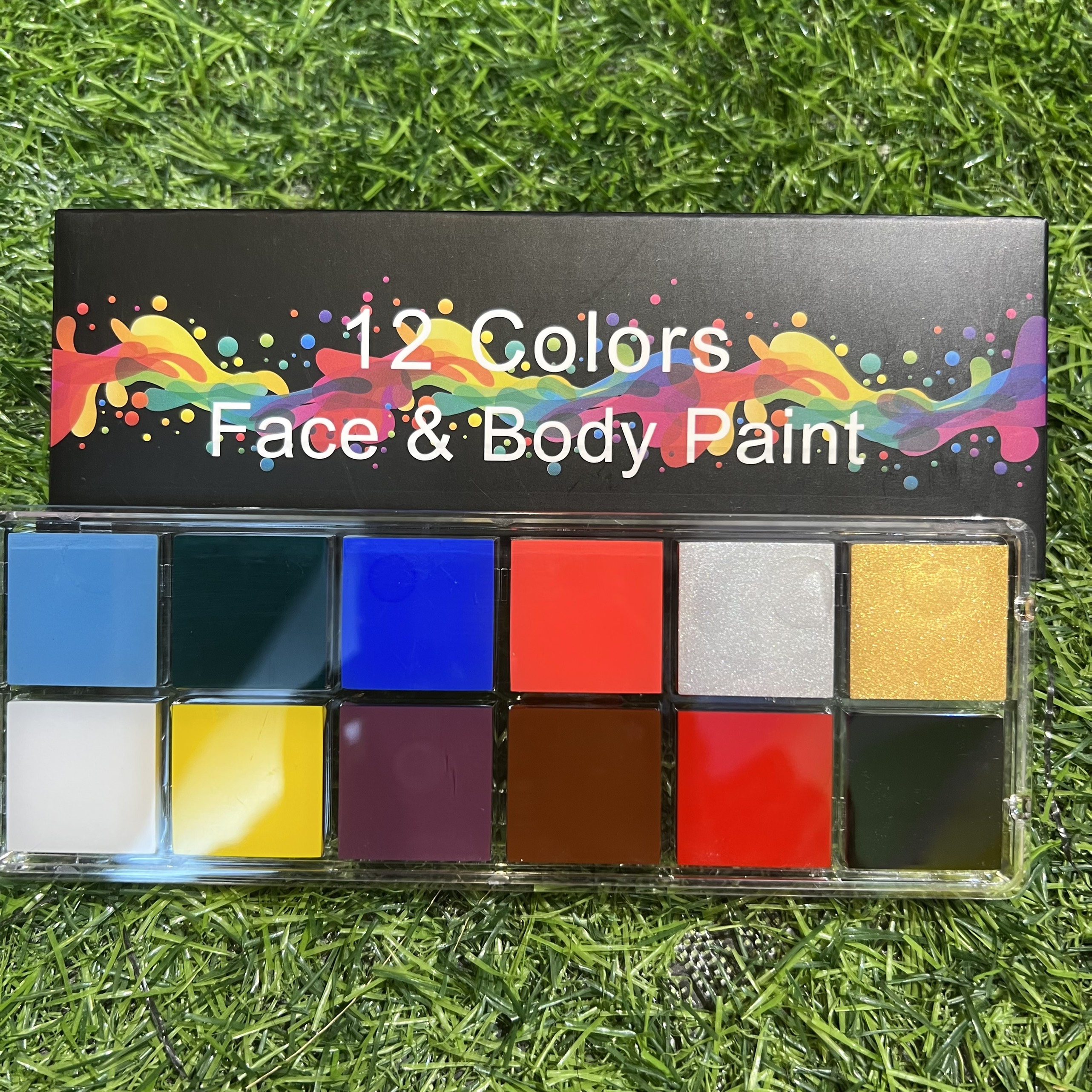 Màu vẽ Body Paint 12 màu (Hộp) Colormate