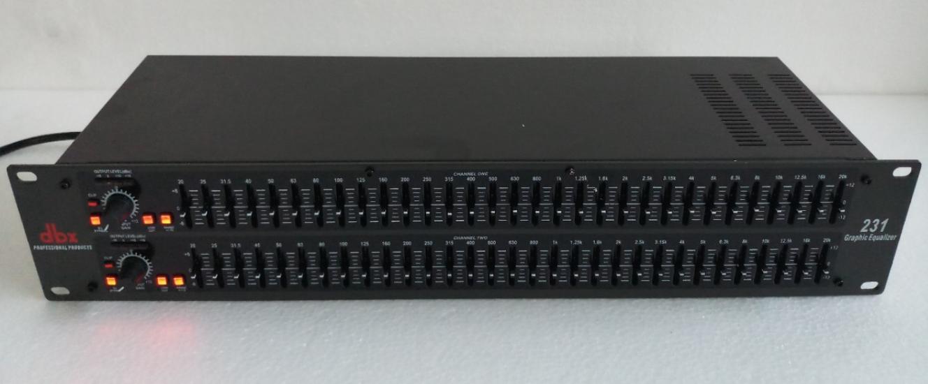 lọc xì equalizer cao cấp DBX 231 - TẶNG 2 dây CANON