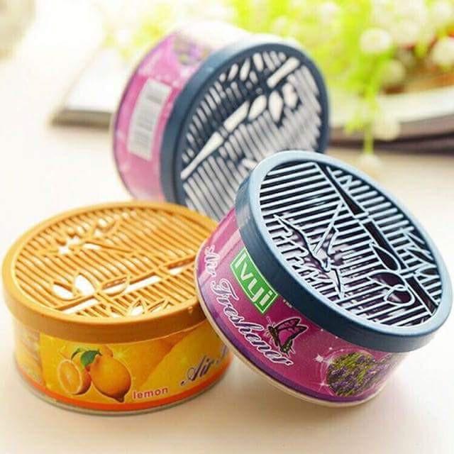 [HCM]Sáp thơm khử mùi ô tô xe hơi tạo mùi thơm dễ chịu (Hoa oải hương hương hoa hồng Hương chanh Hương táo đỏ)
