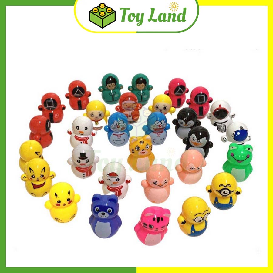 Đồ Chơi Lật Đật Mini Doraemon Phi Hành Gia Hello Kitty Cho Bé Cute Dễ Thương