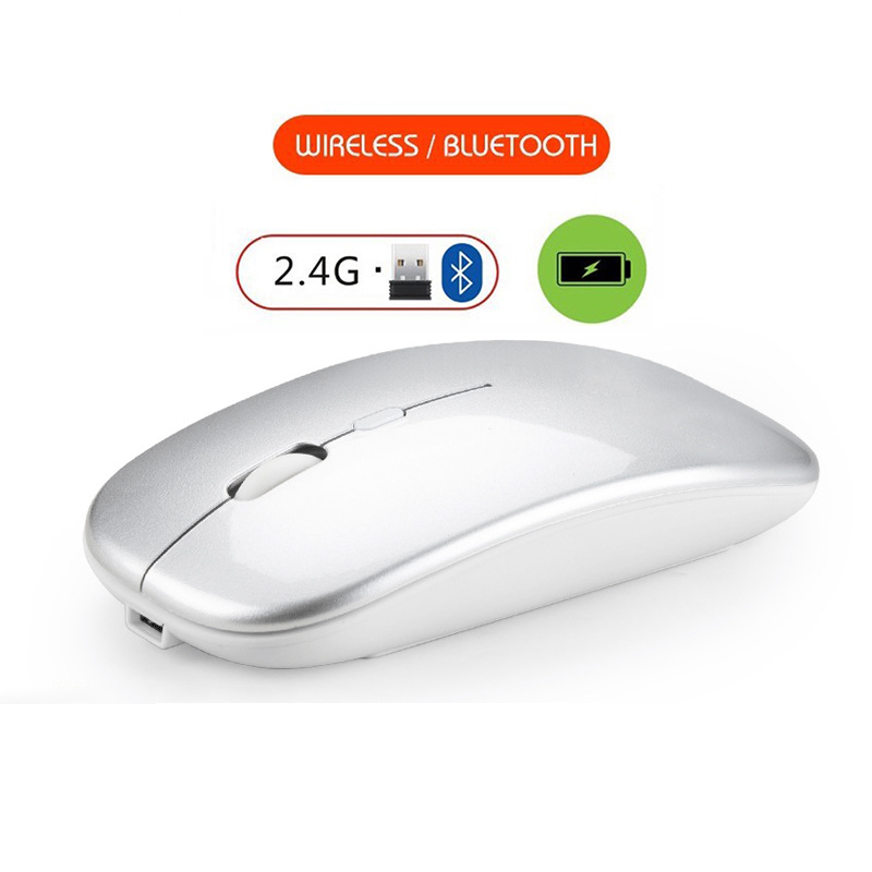 Chuột không dây Bluetooth Và 2.4G Pin Sạc