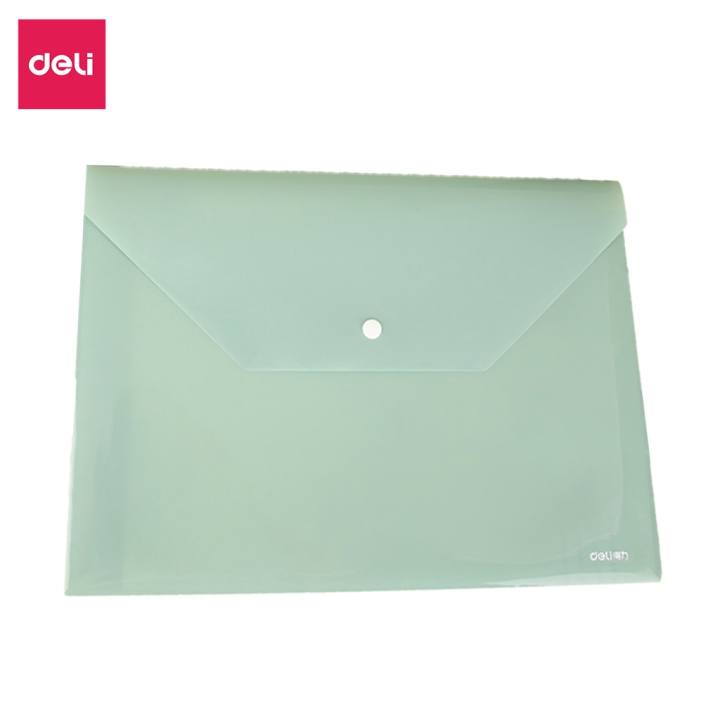 Túi file đựng tài liệu A4 Deli nhiều màu, my clear bag bìa đựng tài liệu văn phòng lưu trữ hồ sơ giấy tờ PP301 - Hình ảnh 10