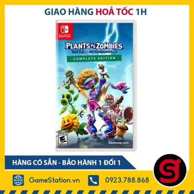 Game Plants vs. Zombies: Battle for Neighborville - Cho máy Nintendo Switch