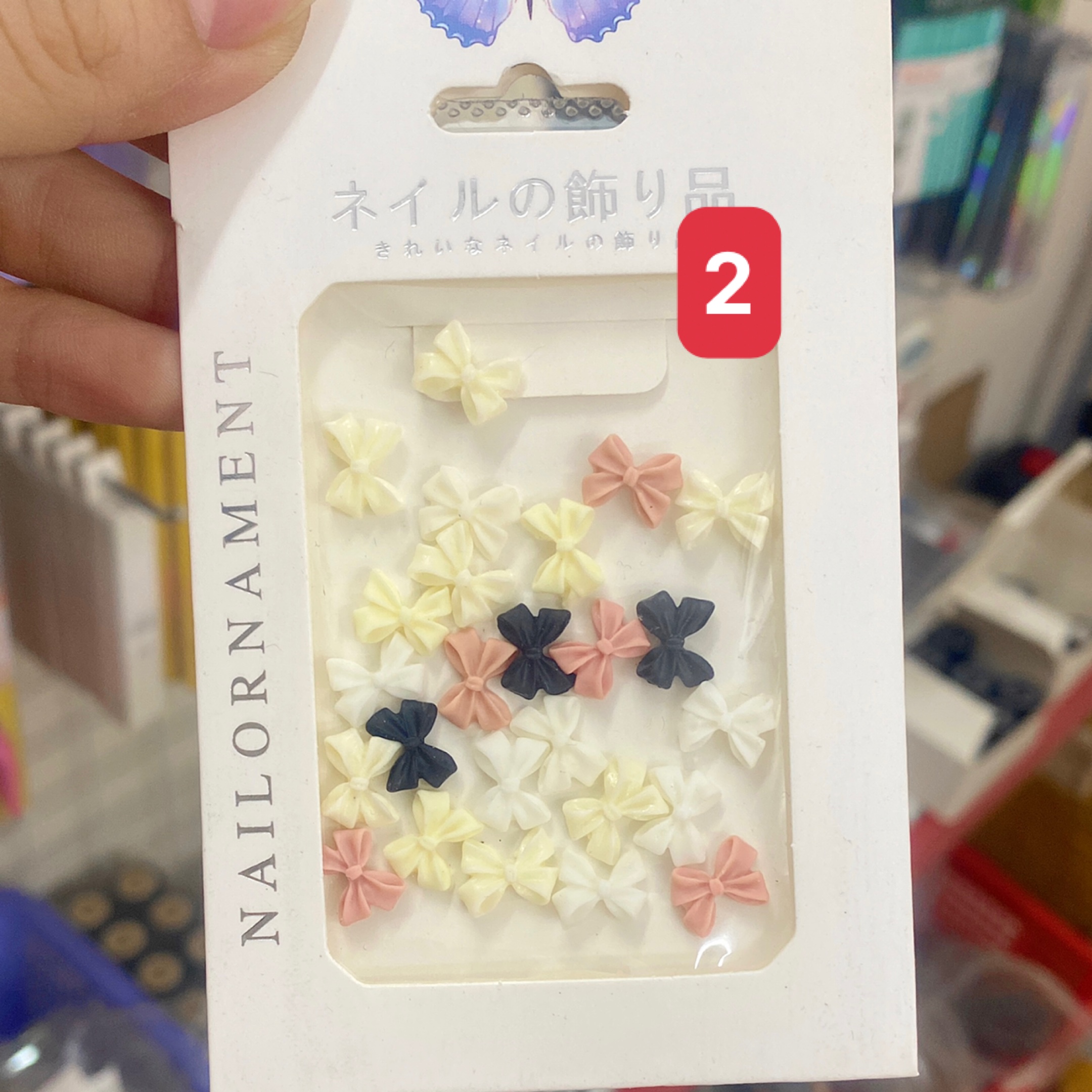 Chram ,Phụ Kiện Nơ Đính Móng Tay - Sugar Nails