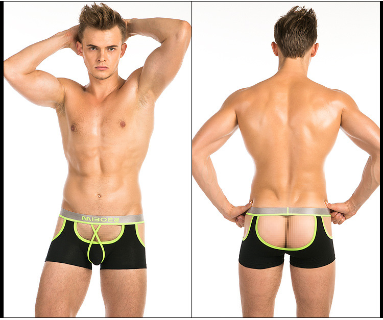 QUẦN LÓT NAM BOXER HỞ MÔNG