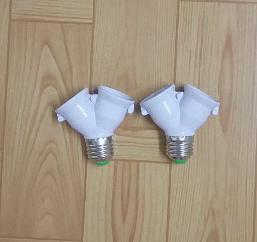 Đui Xoáy Từ 1 E27 Ra 2 E27