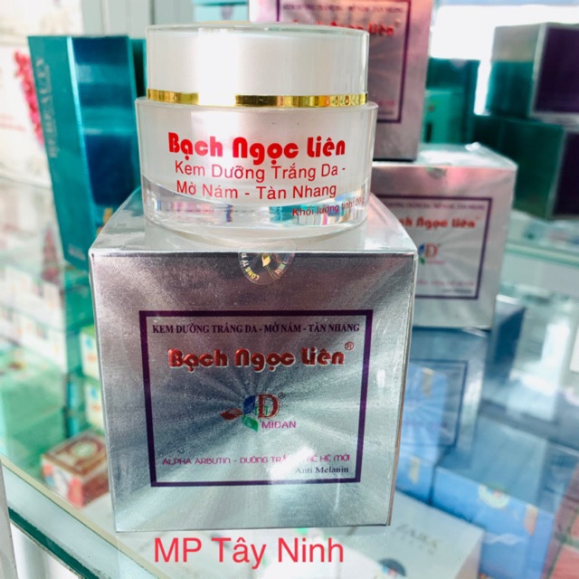 [HCM]Kem dưỡng trắng da mặt Bạch Ngọc Liên 20gr