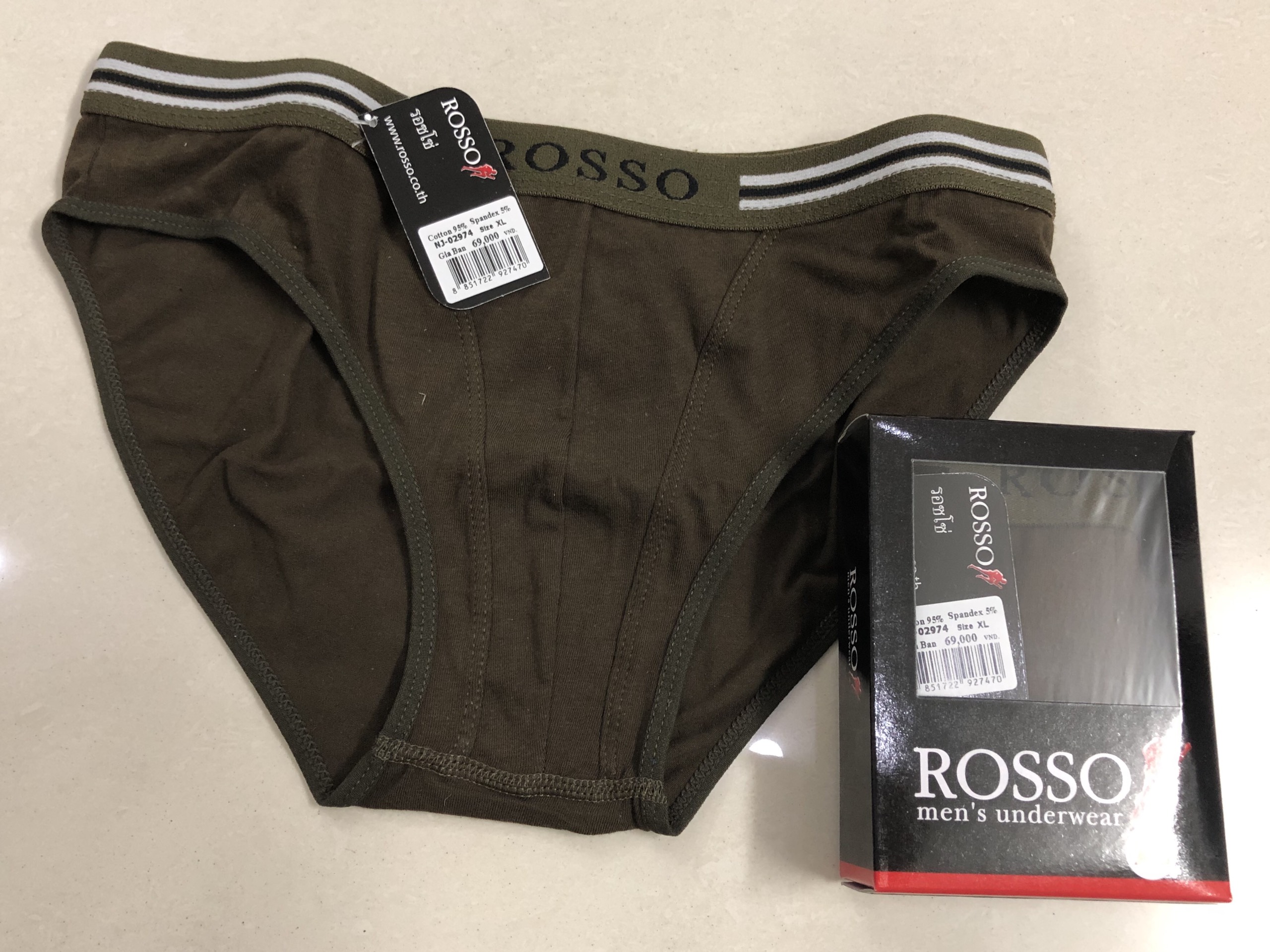 Quần lót nam ROSSO code 2974