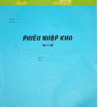 Phiếu nhập kho 2 liên A4 ( 25*19cm)