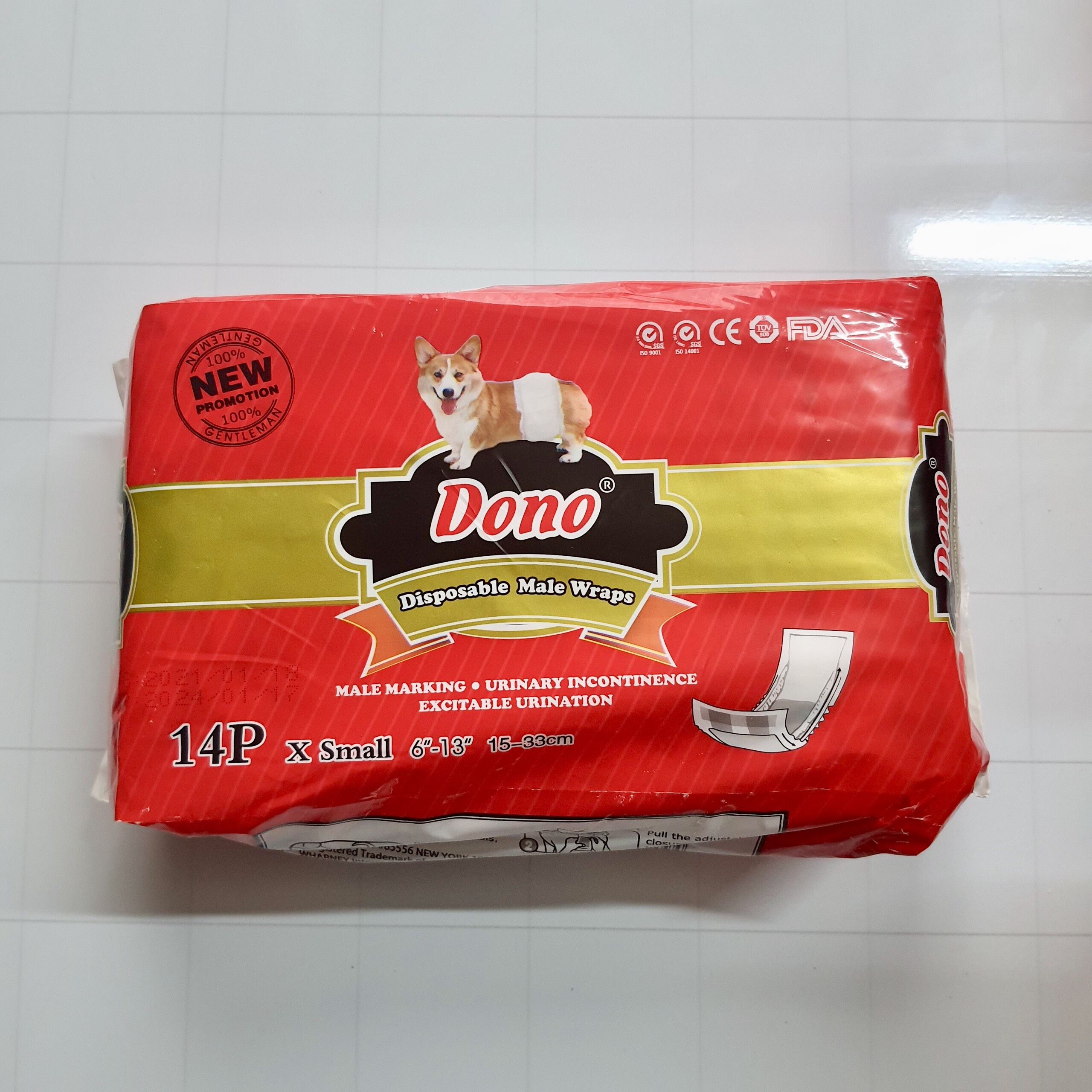 Bỉm Cho Chó Đực Dono, Hàng Nhập Khẩu Chất Lượng Cao