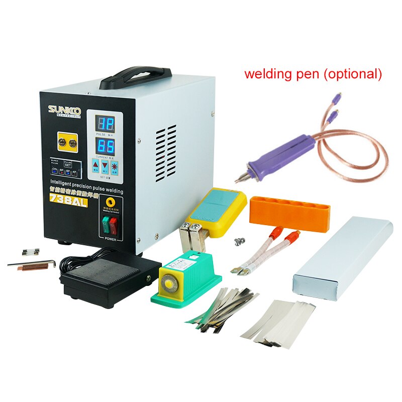 Máy Hàn Cell Pin 18650 Sunkko 738AL
