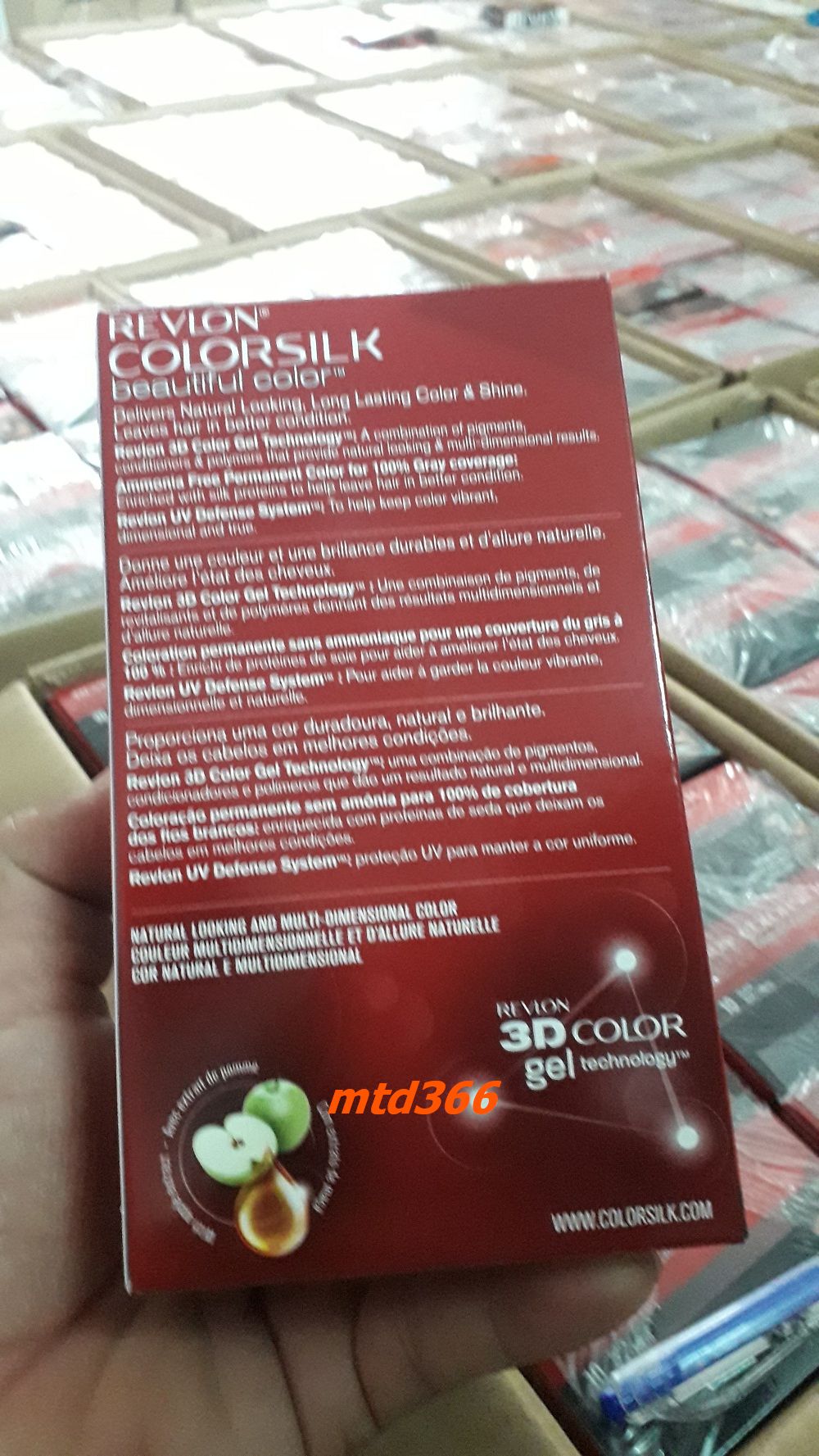 Thuốc Nhuộm Tóc Số 46 Nâu Hạt Dẻ Revlon Colorsilk