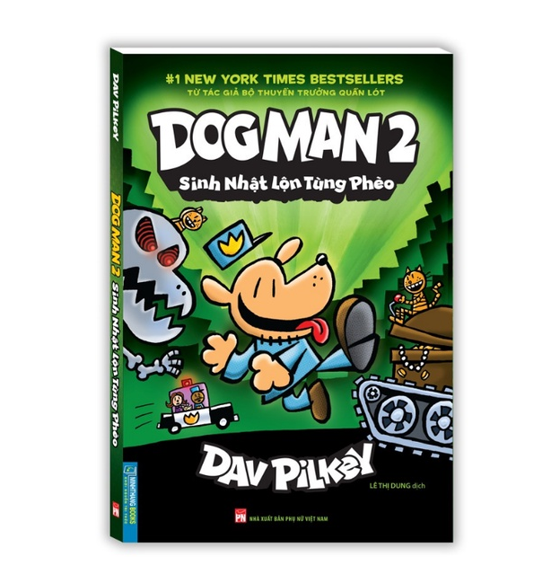 Sách - Combo DOG MAN (trọn bộ 4 tập)