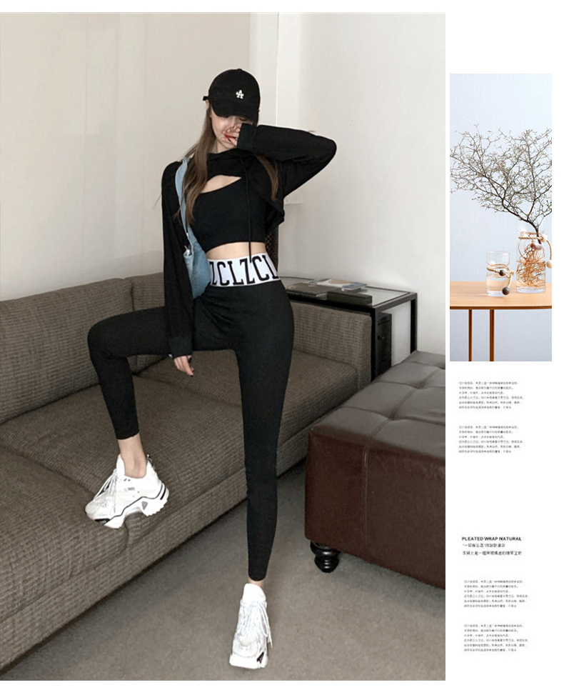 Quần Legging Cạp Cao Nữ Đẹp Thon Chân Tôn Dáng