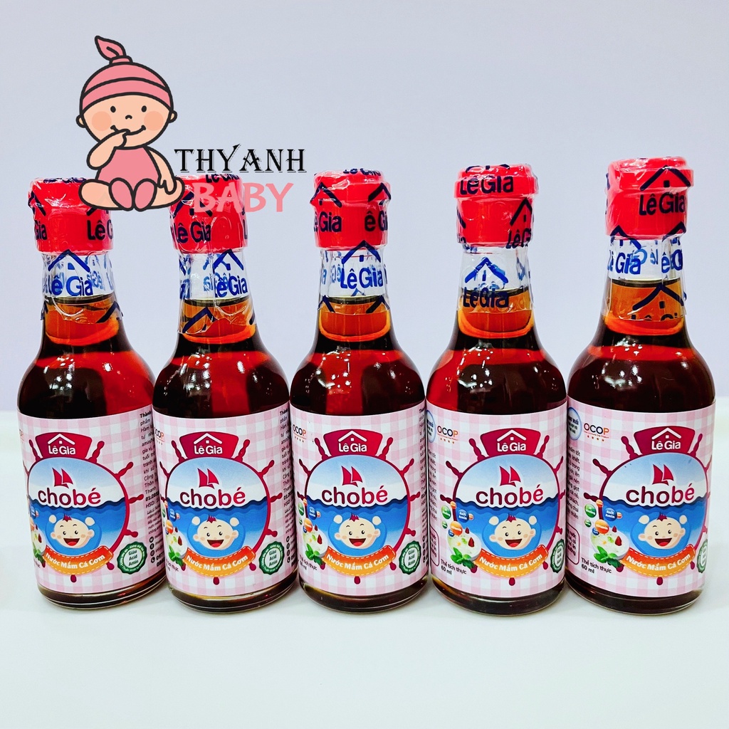 Nước Mắm Cá Cơm Lê Gia Cho Bé Ăn Dặm