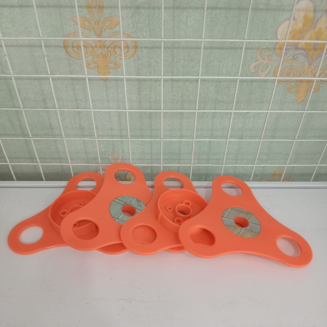 Bộ 2 cặp nhựa cam cuốn keo máy ETON (Dùng được cho máy dập nắp ly Wy - 802f)