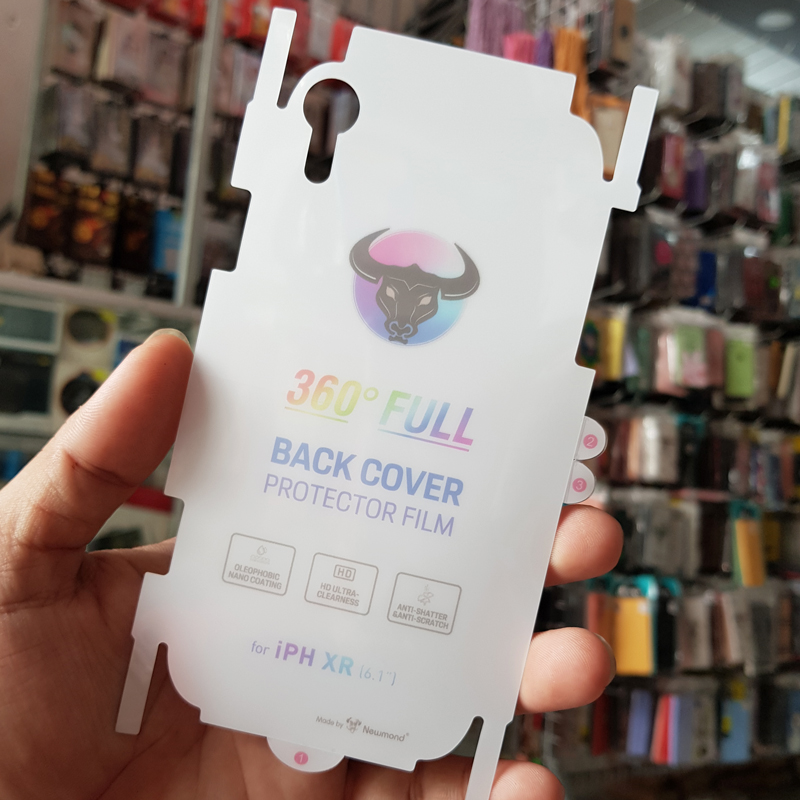 Ppf mặt sau iphone xr dán 7 màu cực đẹp