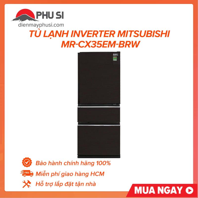 Tủ Lạnh Inverter Mitsubishi MR-CX35EM-BRW