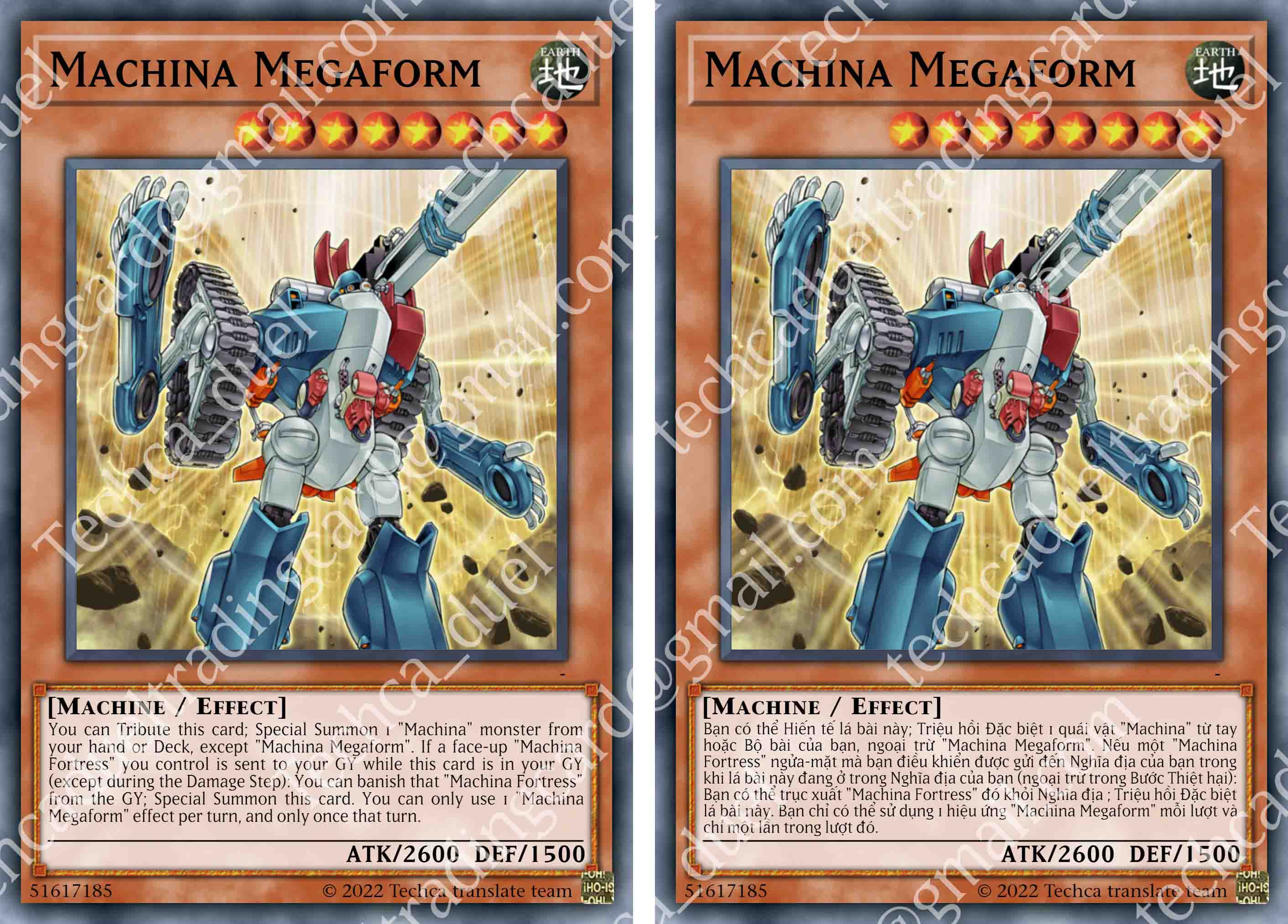 [Bài In Tiếng Việt] Bộ bài Yugioh - Structure Deck - Mechanized Madness Deck
