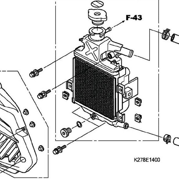 ỐC XẢ NƯỚC MÁT XE GA HONDA