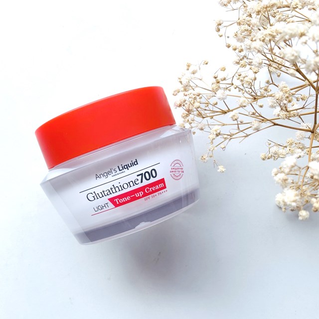 Sn phm chnh hng )Kem dng trng da Angel's Liquid Glutathione 700  Light Tone-Up Cream Hn Quc | Lazada.vn