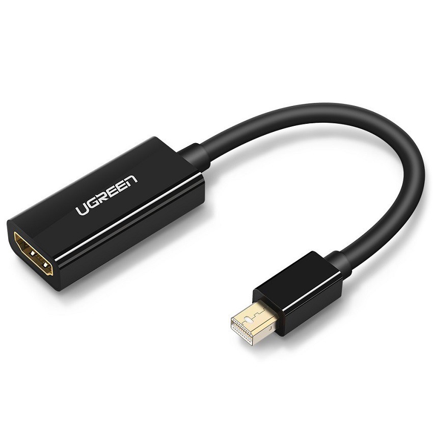 Cáp chuyển đổi từ Mini Displayport sang HDMI 15cm Ugreen 10461 Đen
