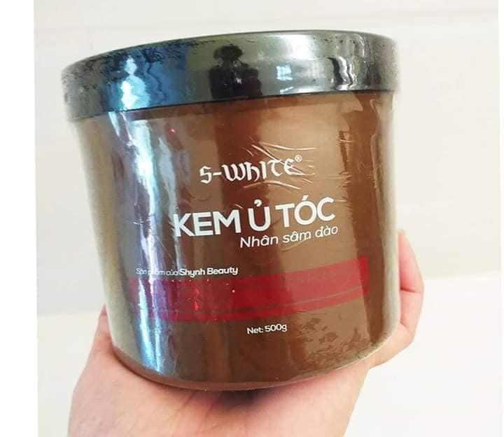 Kem ủ tóc nhân sâm đào