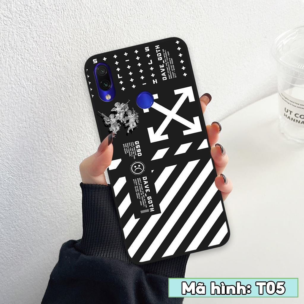 Ốp lưng Xiaomi Redmi Note 7 / Redmi 7 in hình nikee, off whitee thời trang