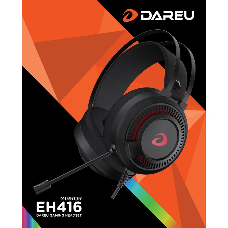 Tai nghe gaming DareU EH416 Hiệu Ứng Giả Lập 7.1- BH chính hãng 12 tháng