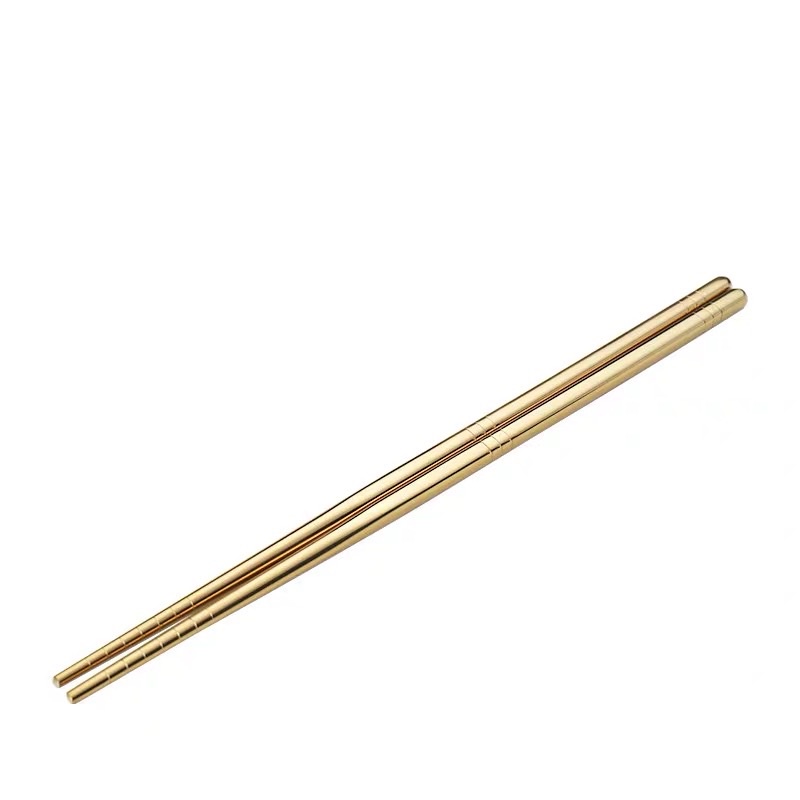 Set 5 đôi đũa ăn inox 304 cao cấp sang trọng