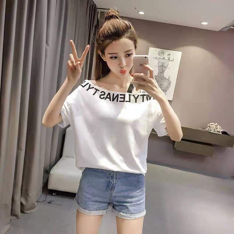ÁO KIỂU LÊCH VAI CỰC XINH, MINHQUANG2017