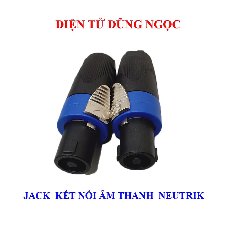 Zắc Cắm Loa NUTRIK ( combo 2 cái)