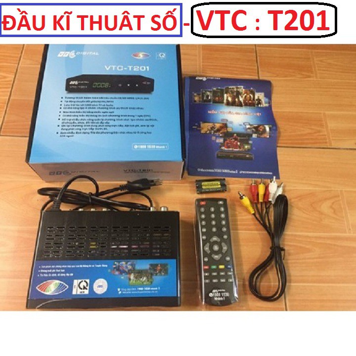 Điều khiển đầu thu kỹ thuật số VTC T201