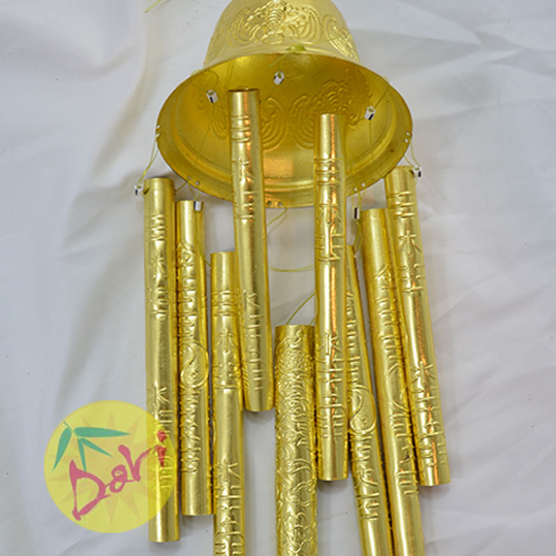 Chuông gió 9 thanh bằng đồng