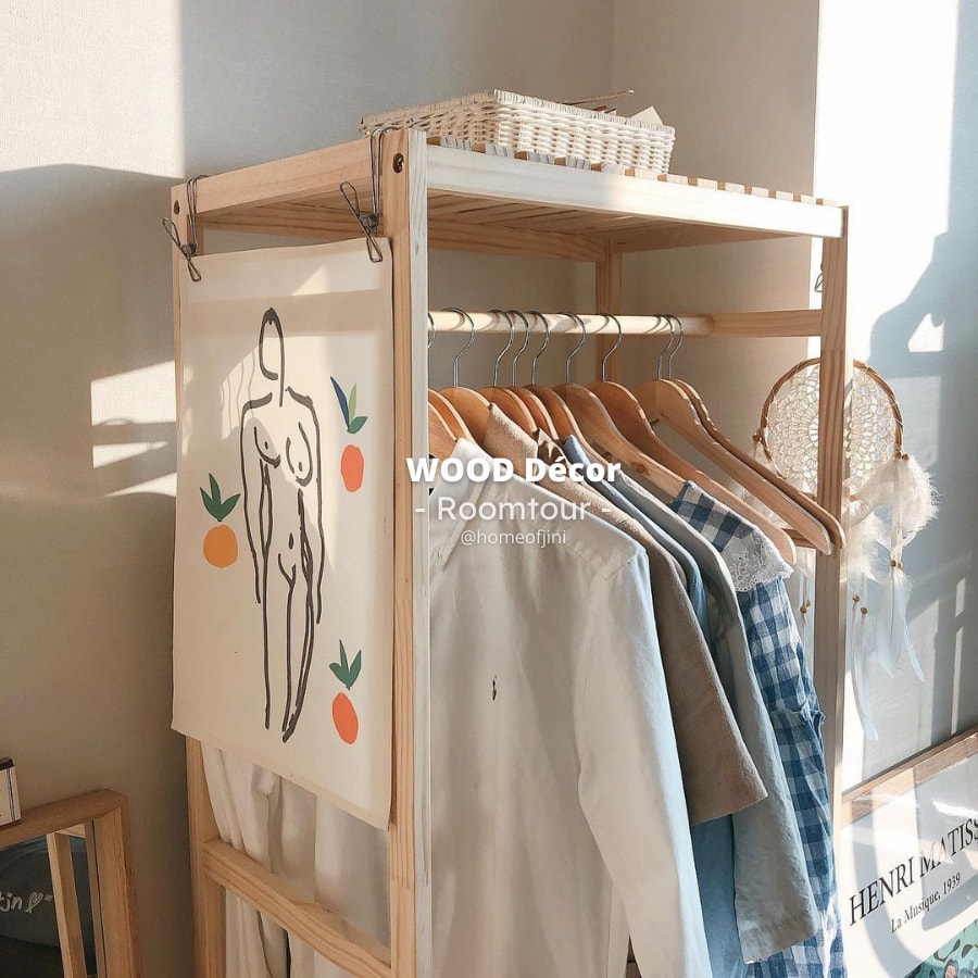 Wooden Shelf Hanger