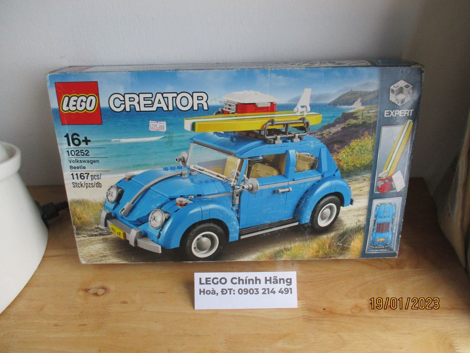 LEGO Creator Expert 10252 Volkswagen Beetle (1167 Pieces) (Genuine LEGO)