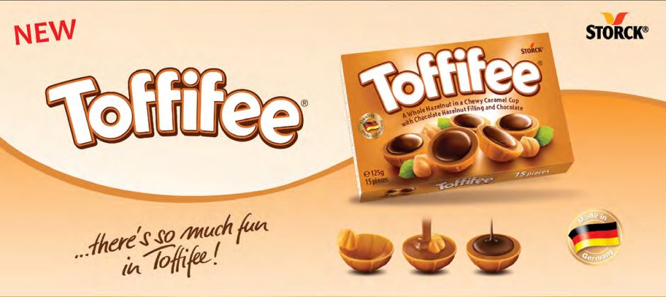 Hộp quà Toffifee Caramel Hazelnut Chocolate Candy 125g, 400g