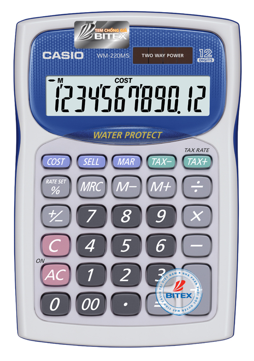 MÁY TÍNH CASIO WM-220MS