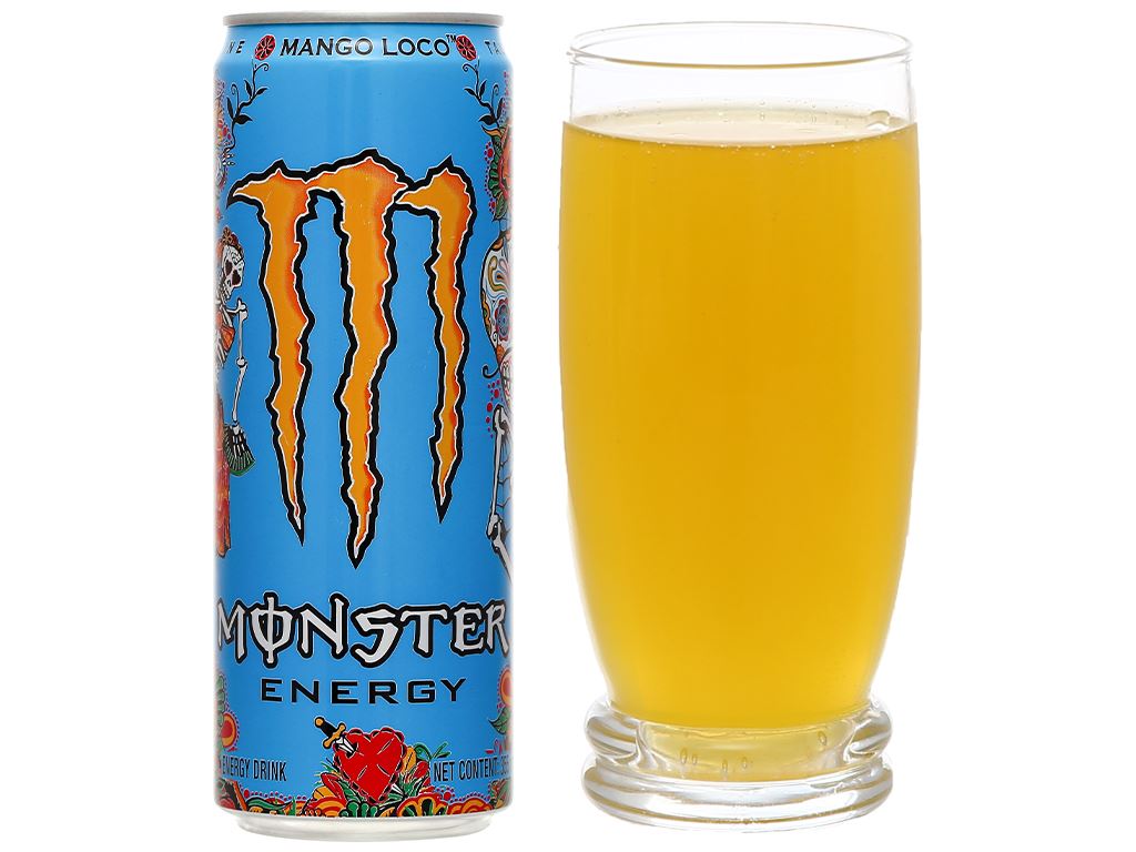 [Siêu thị WinMart] -Nước tăng lực Monster Mango Loco lon 355ml