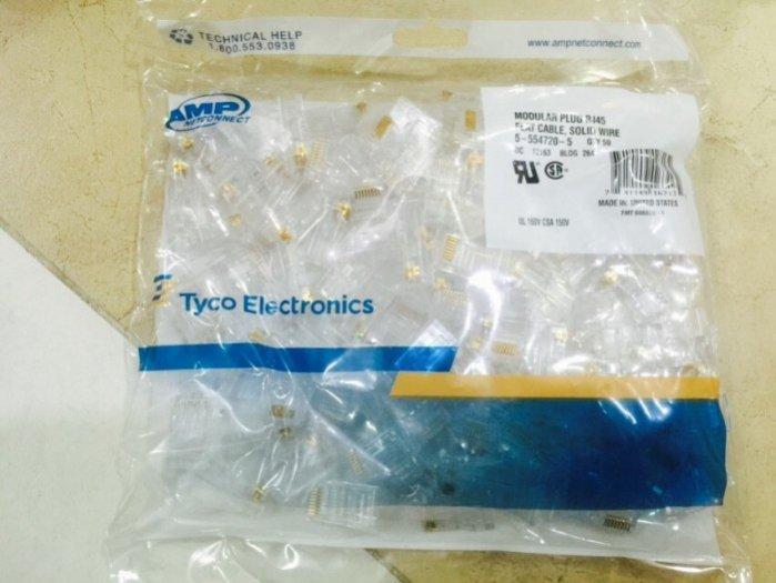 Đầu cob bấm mạng AMP loại tốt đầu hạt mạng RJ45