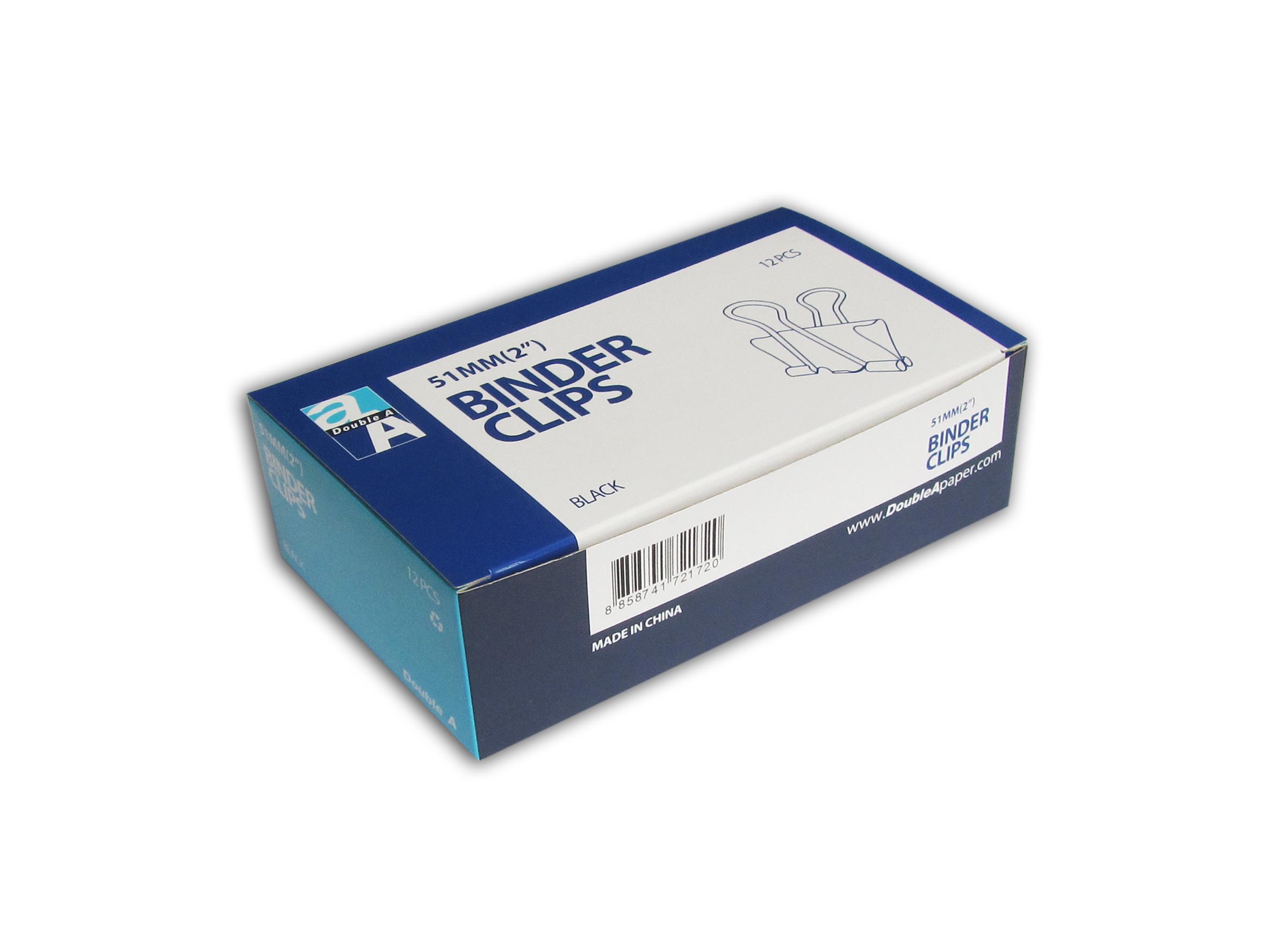 Hộp 12c kẹp bướm 51mm double a