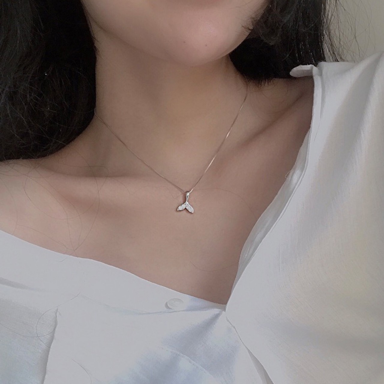 Dây chuyền nữ đuôi cá thời trang