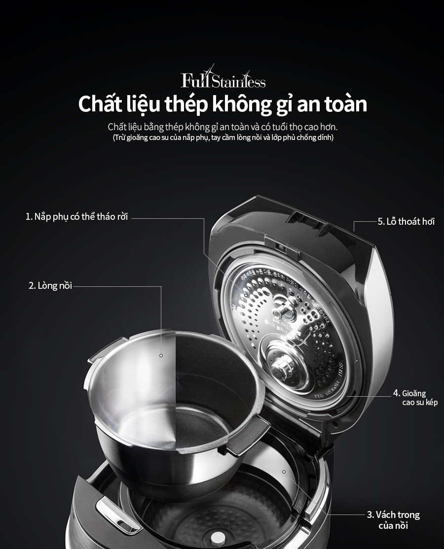 Nồi cơm điện Cuckoo CRP-JHT1009F