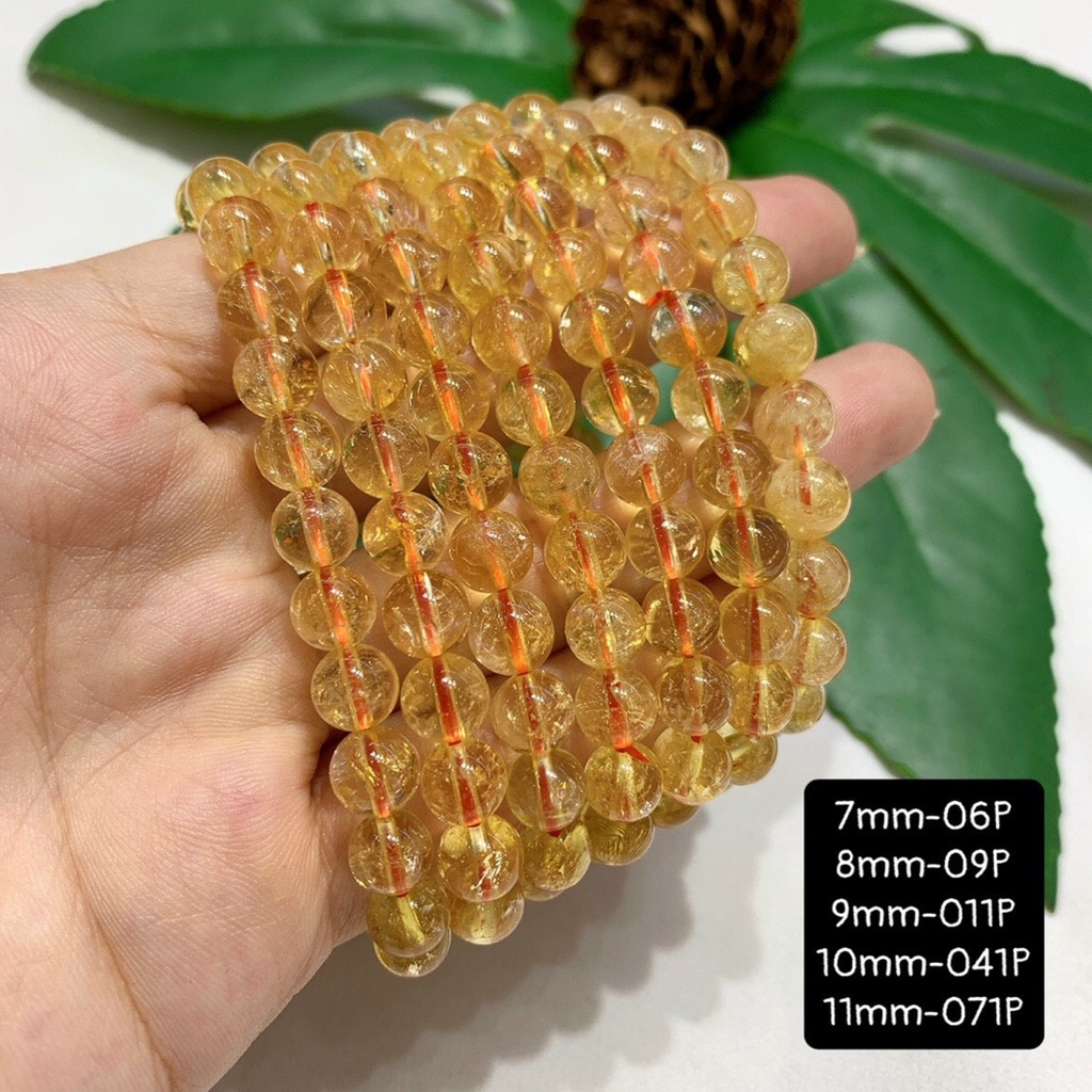 Vòng Tay Thach Anh Vàng 2A Vừa Cập Bến