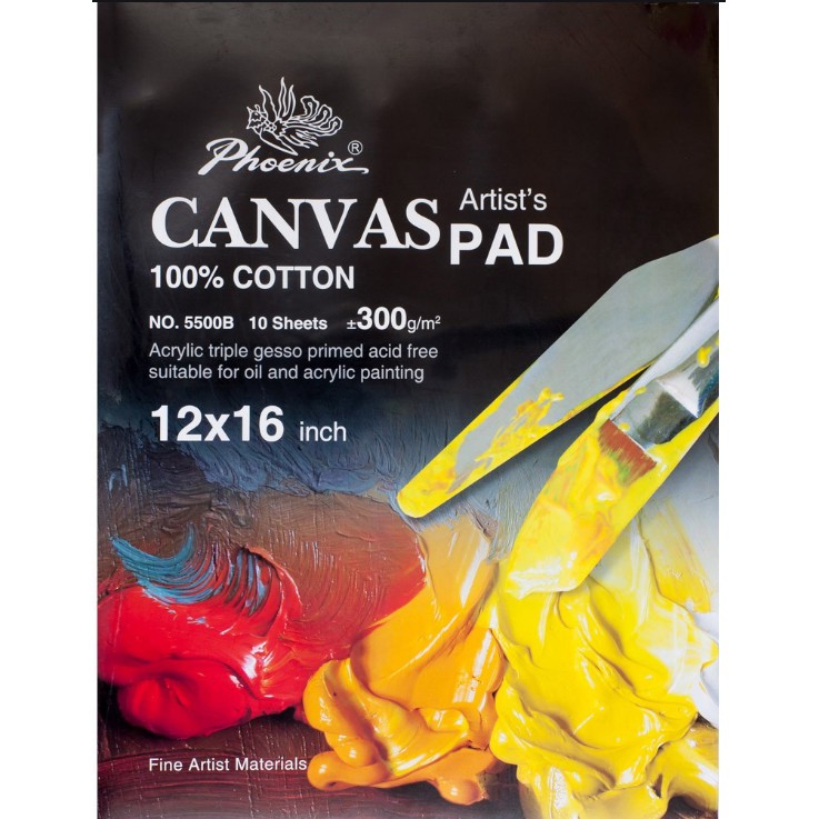 Sổ Canvas Pad Artist's Phoenix 300gsm