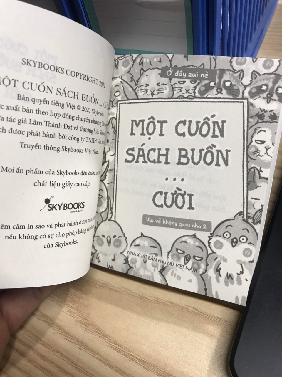 Sách - Một Cuốn Sách Buồn… Cười - Vui vẻ không quạu nha