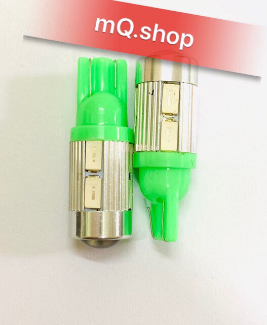 ĐÈN DEMI CHÂN T10 🎈9 TIM LED ĐỦ MÀU