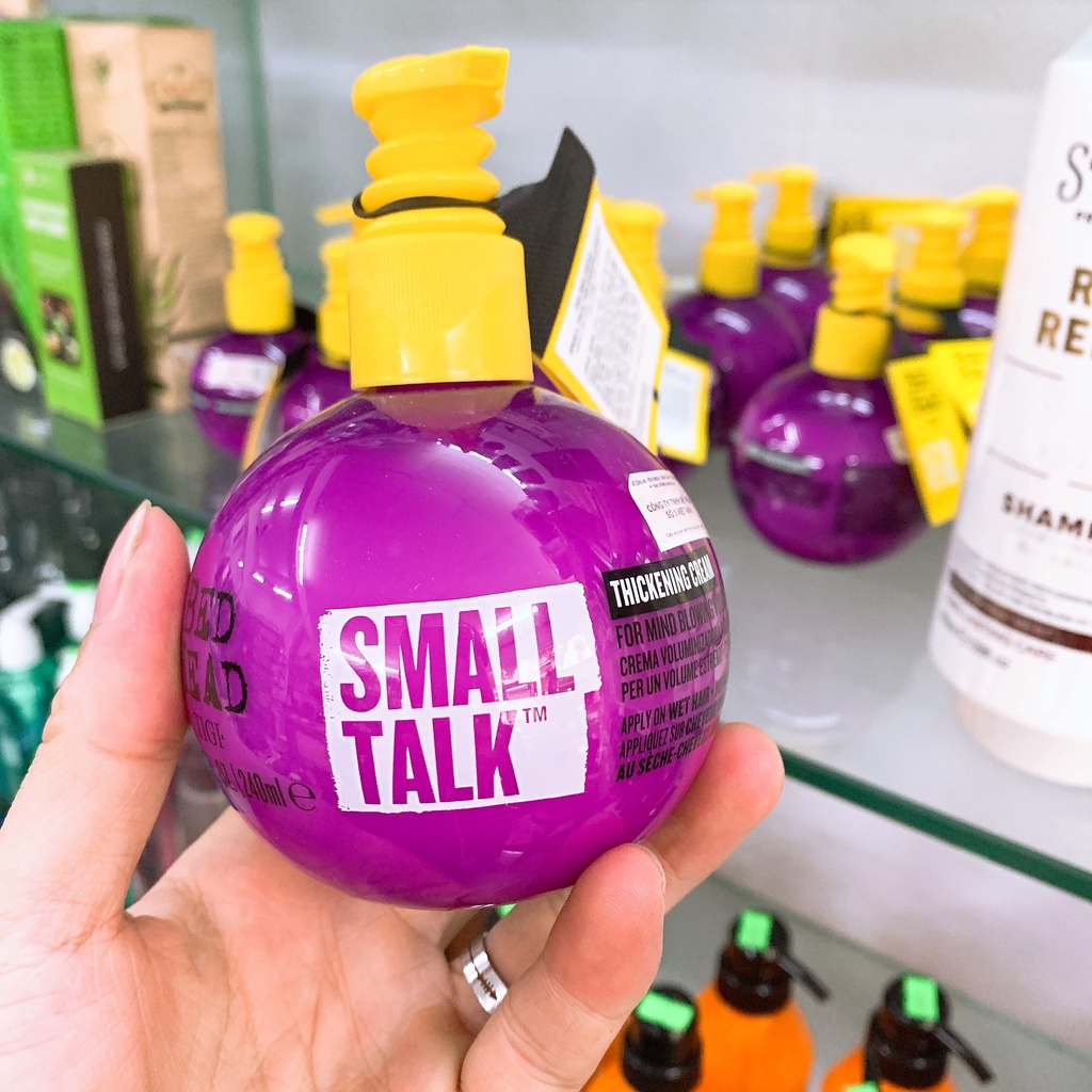 [HCM]Wax Tạo Nếp Tóc Uốn Tigi Bed Head Small Talk 240Ml (Mẫu Mới)